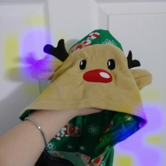 #760Viworld Family Matching Christmas Pajama Set Xmas Deer Pjs One-piece XXL - Picture 7 of 7